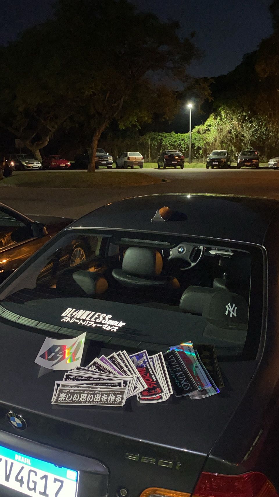 Adesivo Recorte BANNER BLINKLESS Street Performance Branco REFLETIVO