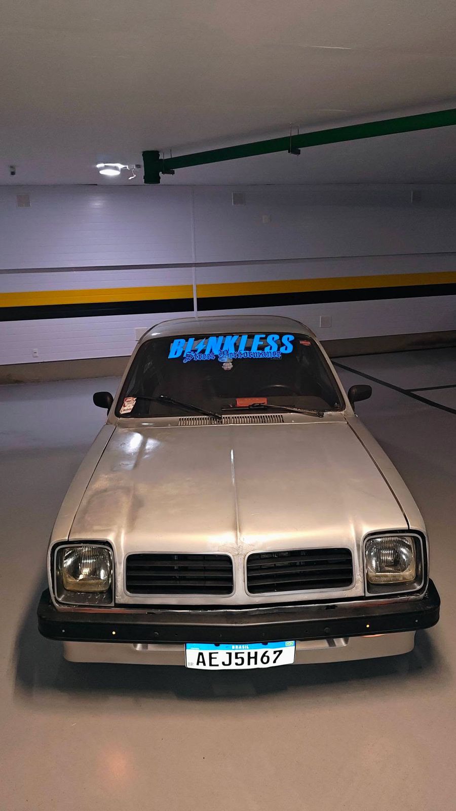 Adesivo Recorte BANNER BLINKLESS Street Performance Branco REFLETIVO