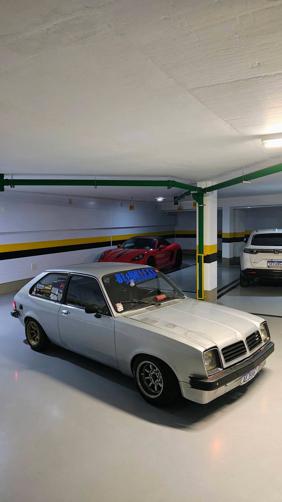 Adesivo Recorte BANNER BLINKLESS Street Performance Branco REFLETIVO