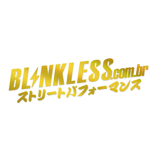Adesivo Recorte BLINKLESS Street Performance Gold Chrome