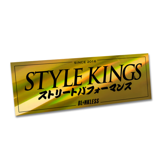 Adesivo BLINKLESS STYLE KINGS CHROME GOLD