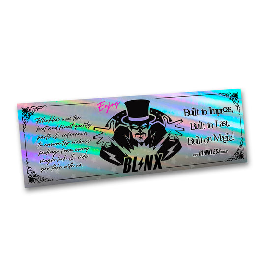 Adesivo BLINKLESS ENJOY THE MAGIC CHROME