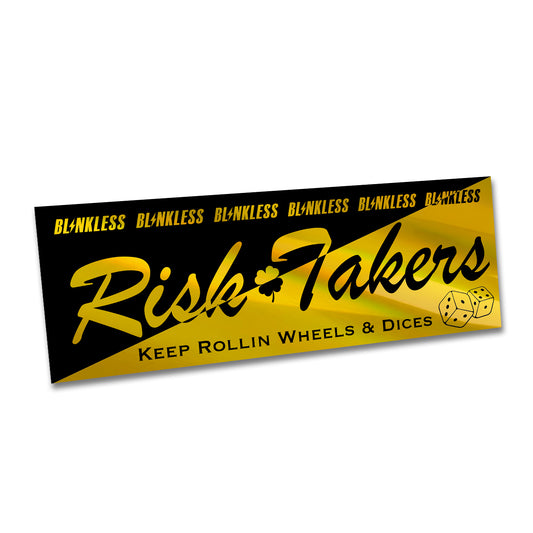 Adesivo BLINKLESS RISK TAKERS CHROME GOLD